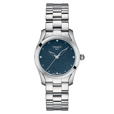 Tissot T-Lady T-Wave Blue Dial Women 30mm