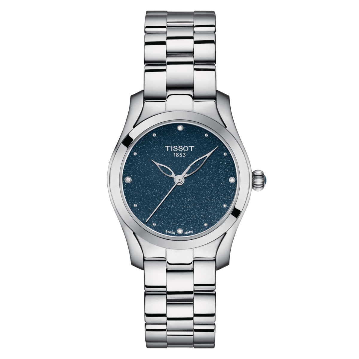 Tissot T-Lady T-Wave Blue Dial Women 30mm