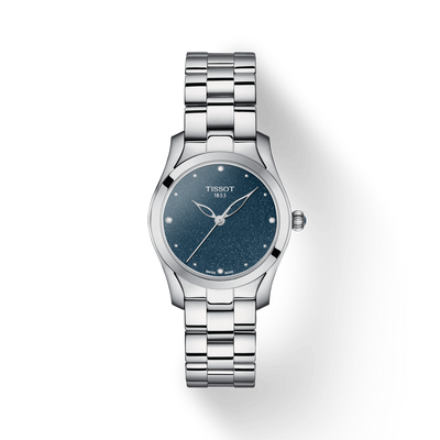 Tissot T-Lady T-Wave Blue Dial Women 30mm