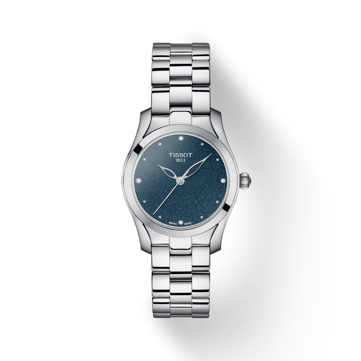 Tissot T-Lady T-Wave Blue Dial Women 30mm