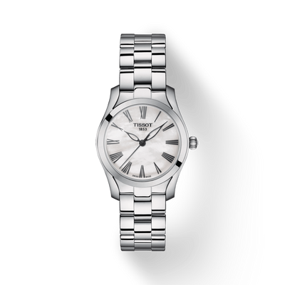 Tissot T-Lady White Mother-Of-Pearl Dial Women 30mm