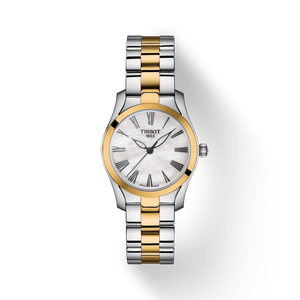 Tissot T-Lady White Mother-Of-Pearl Dial Women 30mm