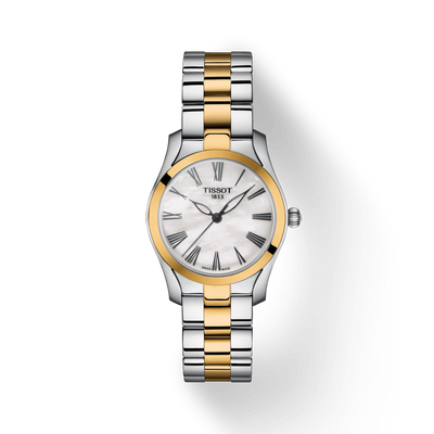 Tissot T-Lady White Mother-Of-Pearl Dial Women 30mm
