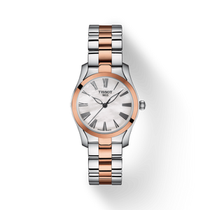 Tissot T-Lady White Mother-Of-Pearl Dial Women 30mm