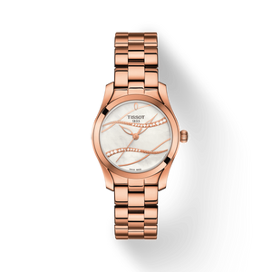 Tissot T-Lady White Mother-Of-Pearl Dial Women 30mm