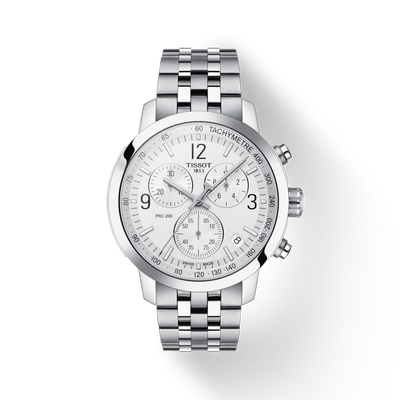 Tissot T-Sport Silver Dial Men 43mm