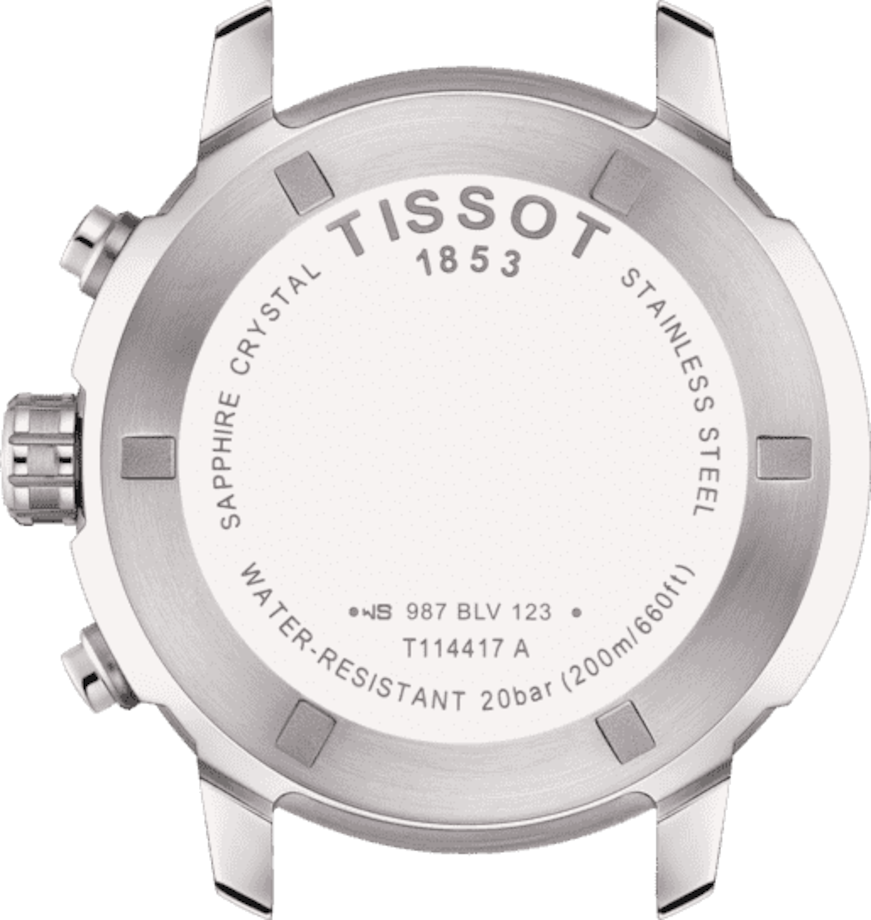 Tissot T-Sport Silver Dial Men 43mm
