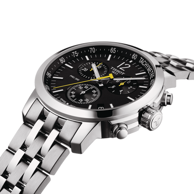 Tissot T-Sport Black Dial Men 43mm