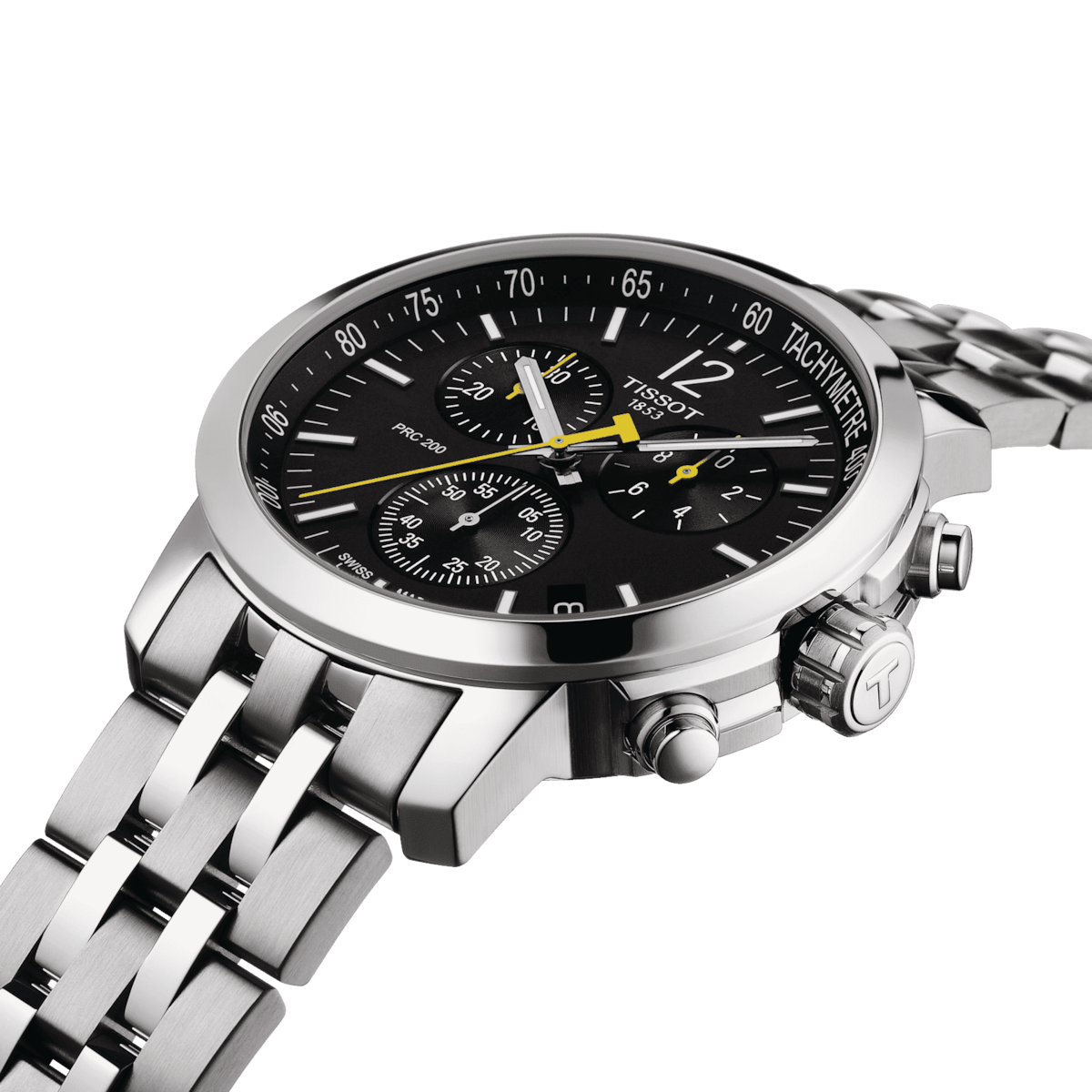 Tissot T-Sport Black Dial Men 43mm
