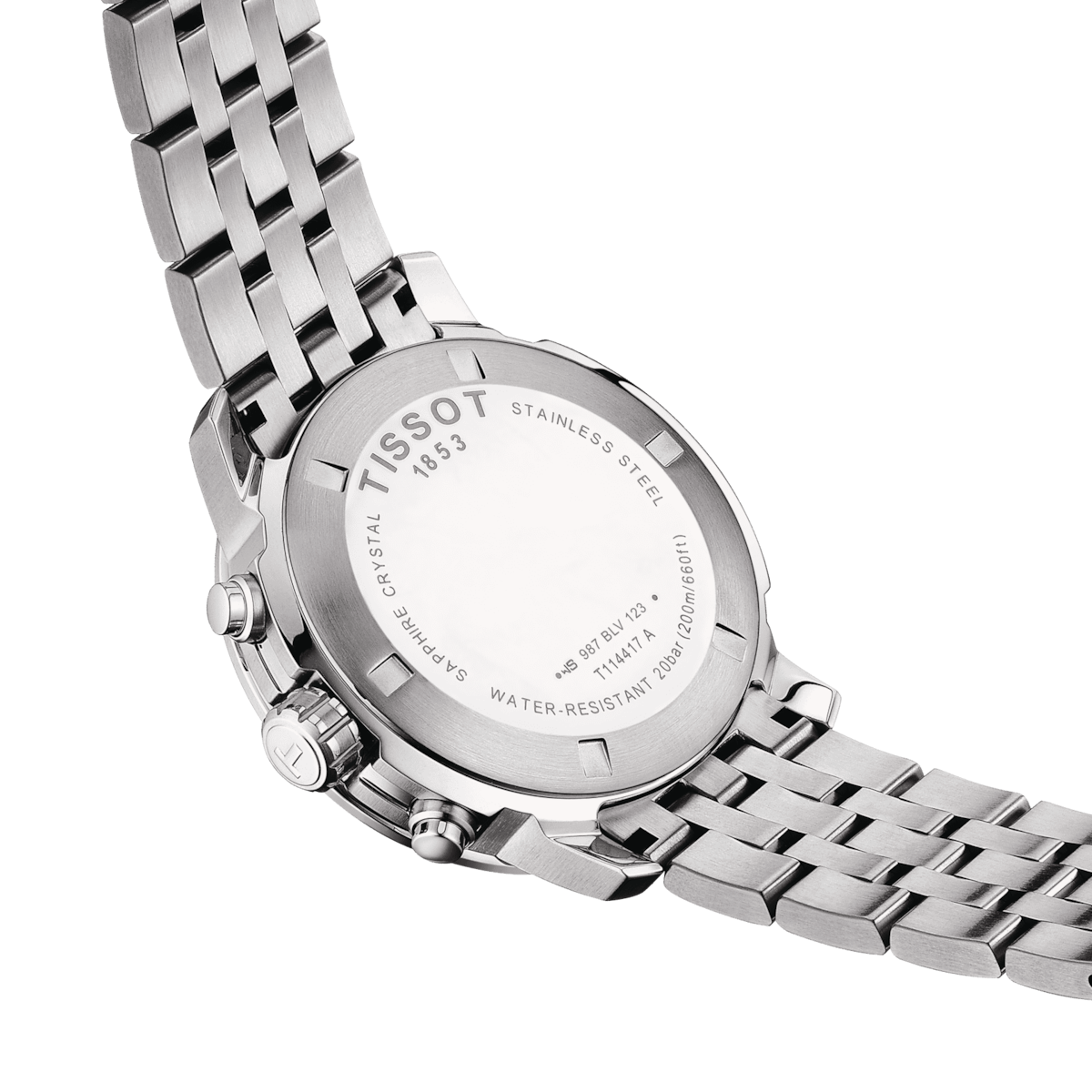 Tissot T-Sport Black Dial Men 43mm