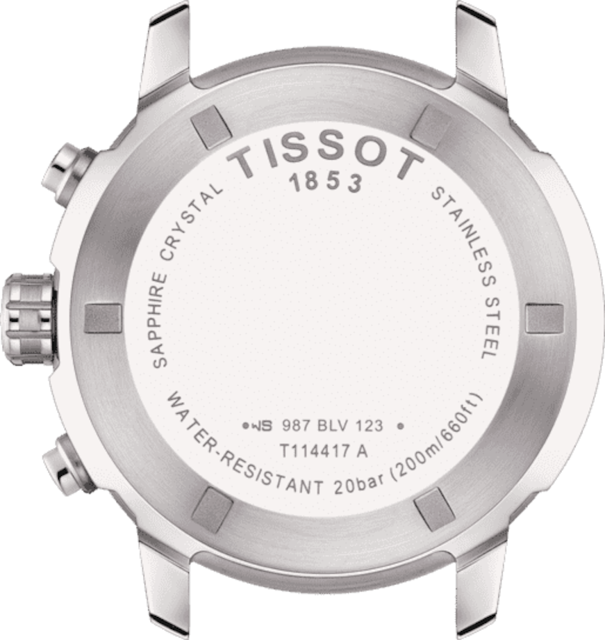 Tissot T-Sport Black Dial Men 43mm