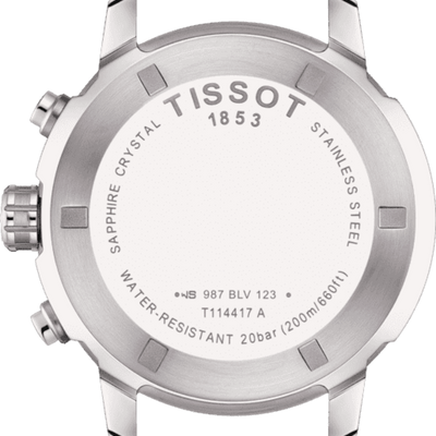 Tissot T-Sport Black Dial Men 43mm