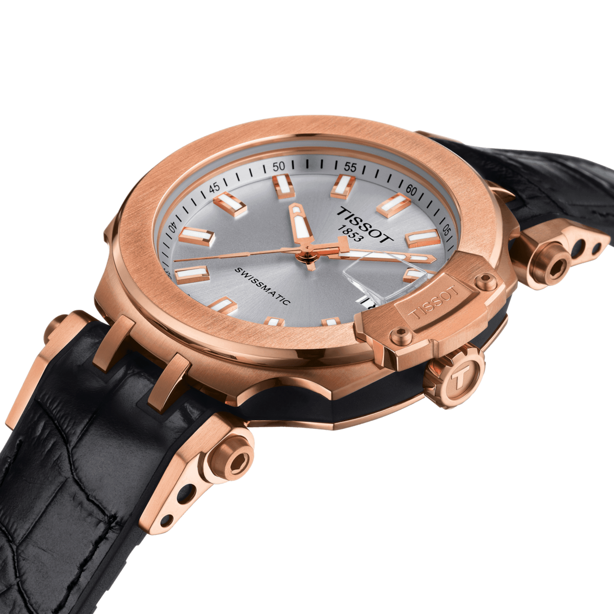 Tissot T-Sport Silver Dial Men 45mm