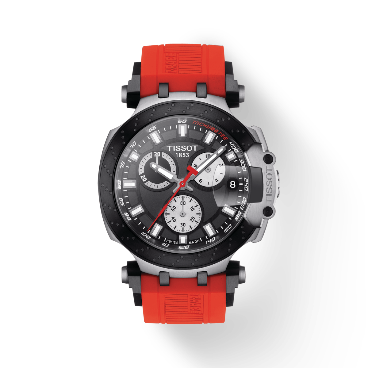 Tissot T-Sport Black Dial Men 43mm