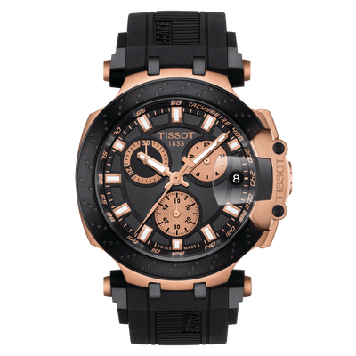 Tissot T-Sport Black Dial Men 43mm