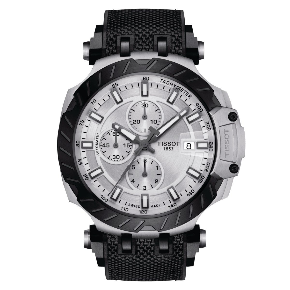Tissot T-Sport T-Race Silver Dial Men 45mm