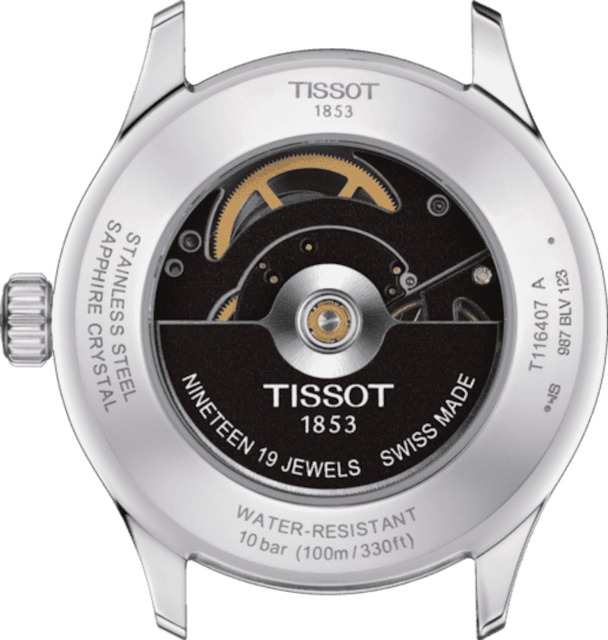 Tissot T-Sport Black Dial Men 43mm