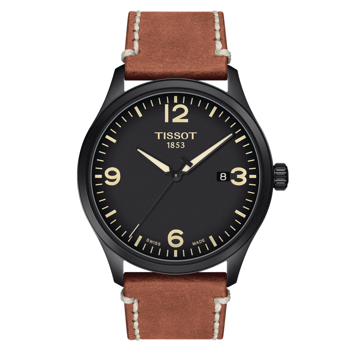 Tissot T-Sport Black Dial Men 42mm