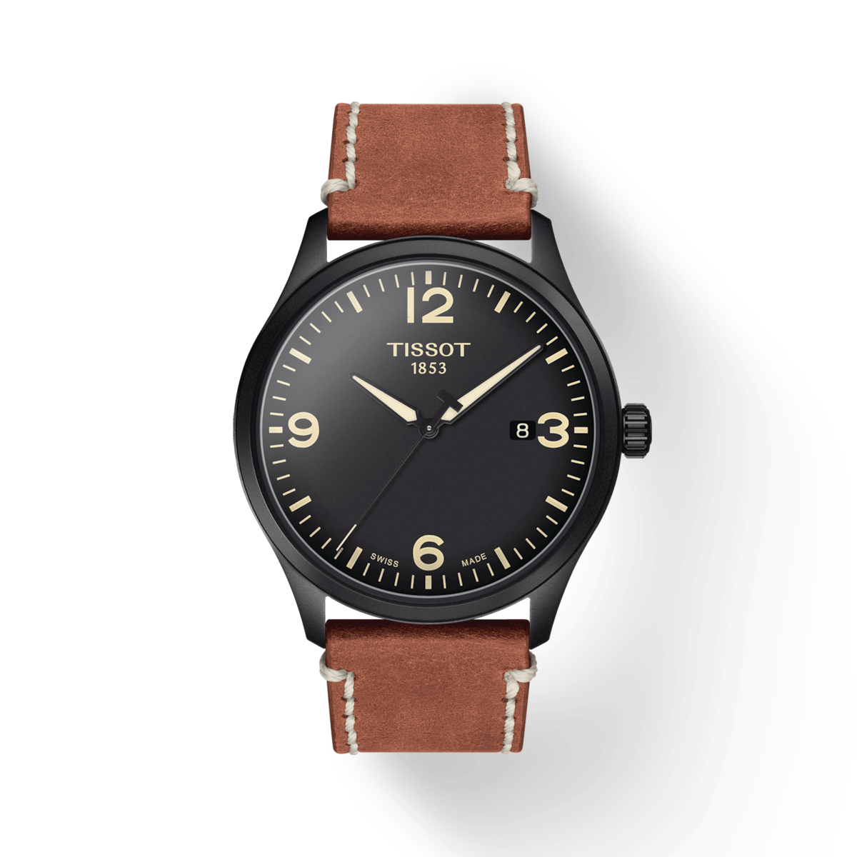 Tissot T-Sport Black Dial Men 42mm