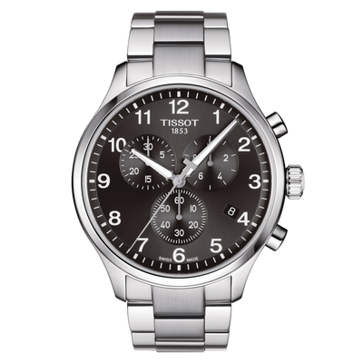 Tissot T-Sport Black Dial Men 45mm