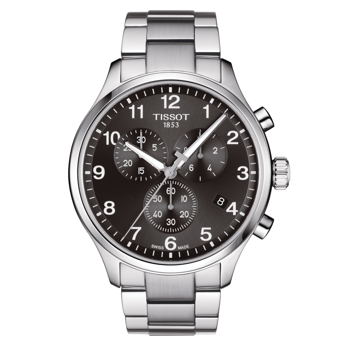 Tissot T-Sport Black Dial Men 45mm