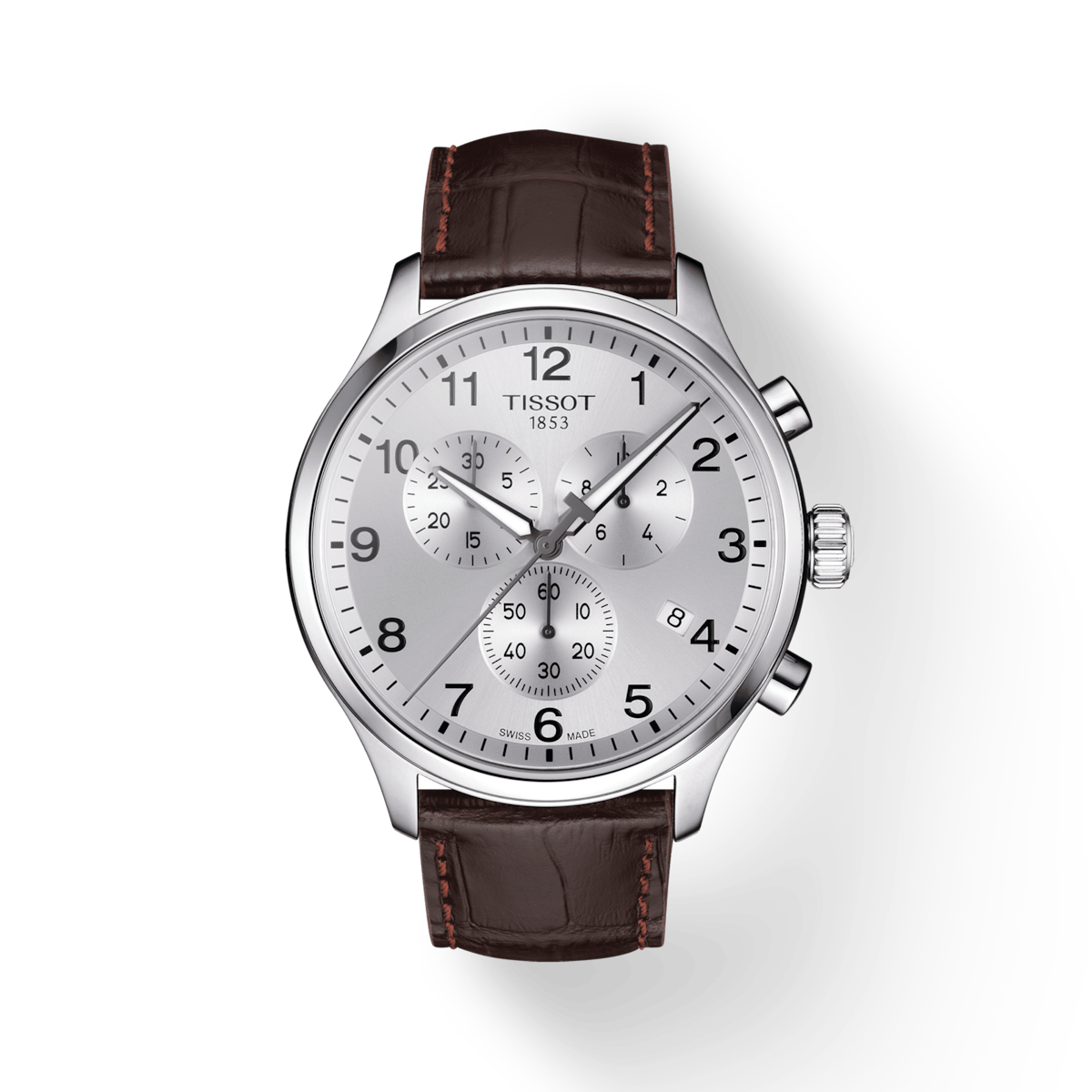 Tissot T-Sport Silver Dial Men 45mm