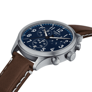 Tissot T-Sport Chrono XL Vintage Blue Dial Men 40mm