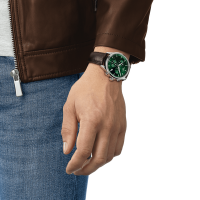 Tissot T-Sport Green Dial Men 45mm
