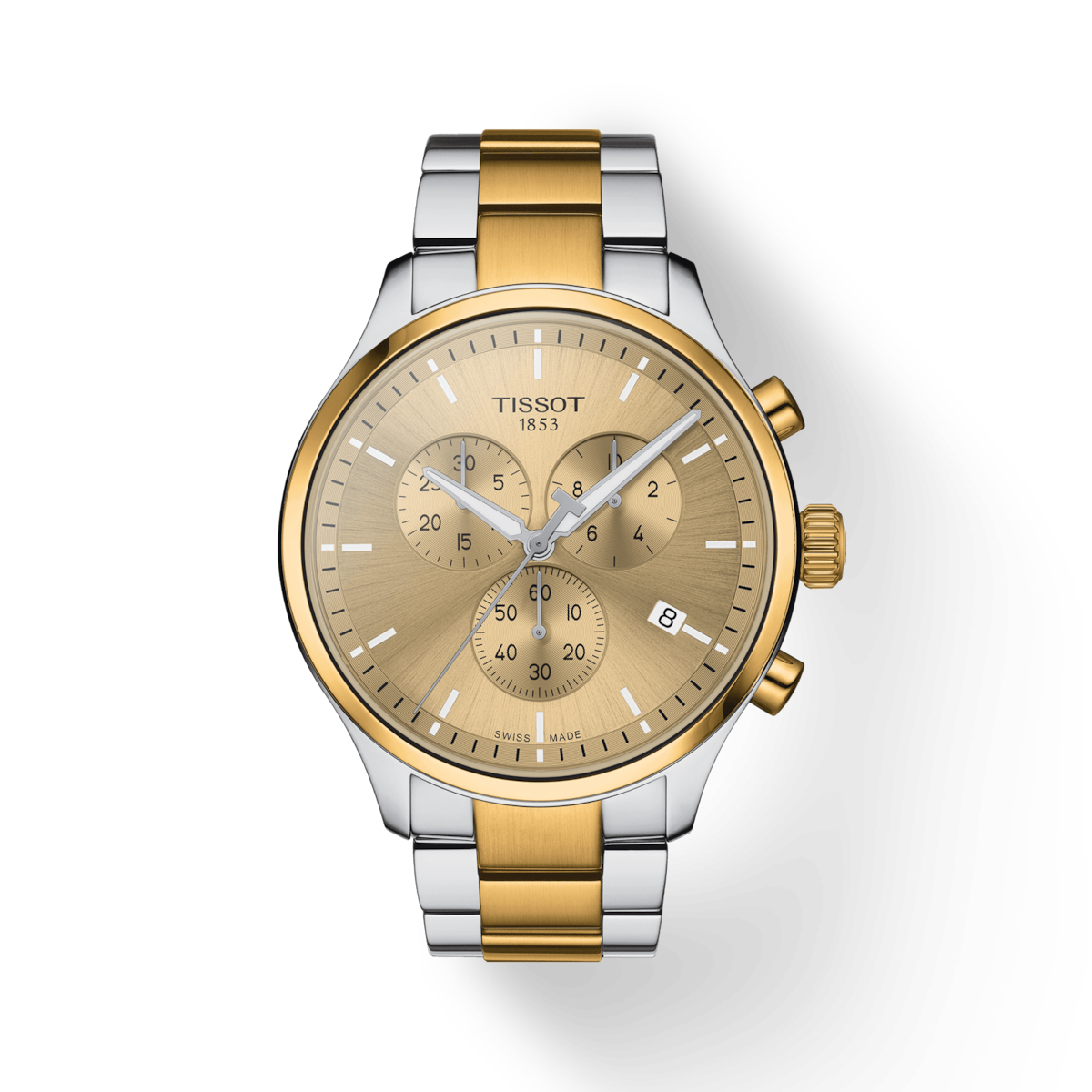 Tissot T-Sport Champagne Dial Men 45mm
