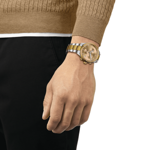 Tissot T-Sport Champagne Dial Men 45mm