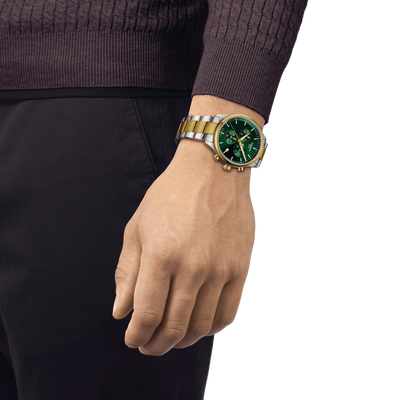 Tissot T-Sport Green Dial Men 45mm
