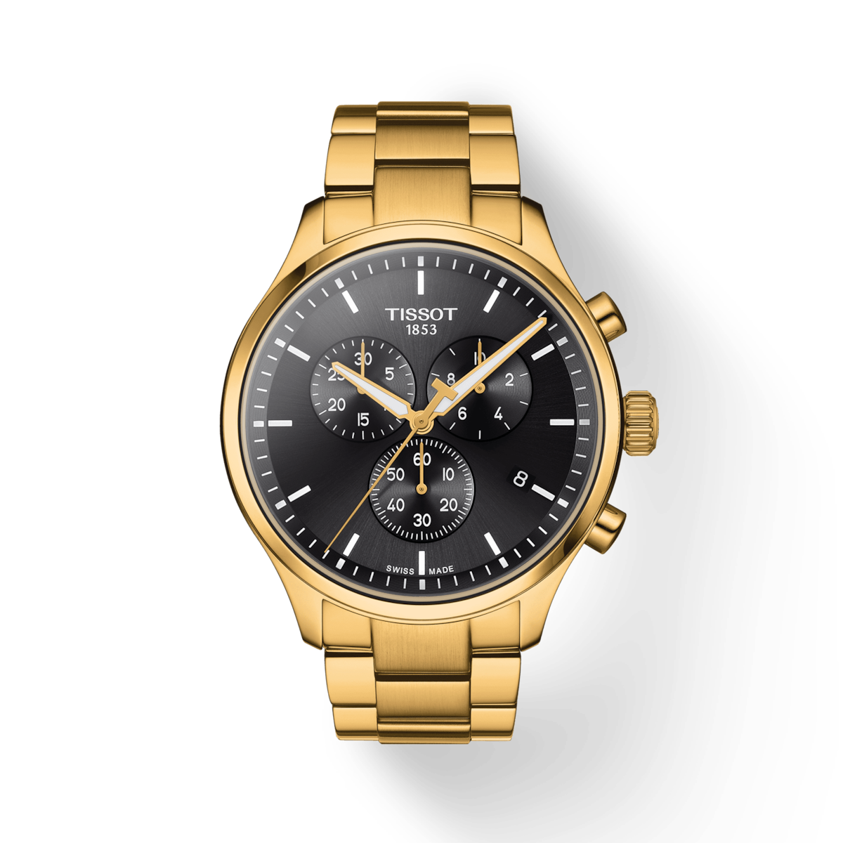 Tissot T-Sport Black Dial Men 45mm