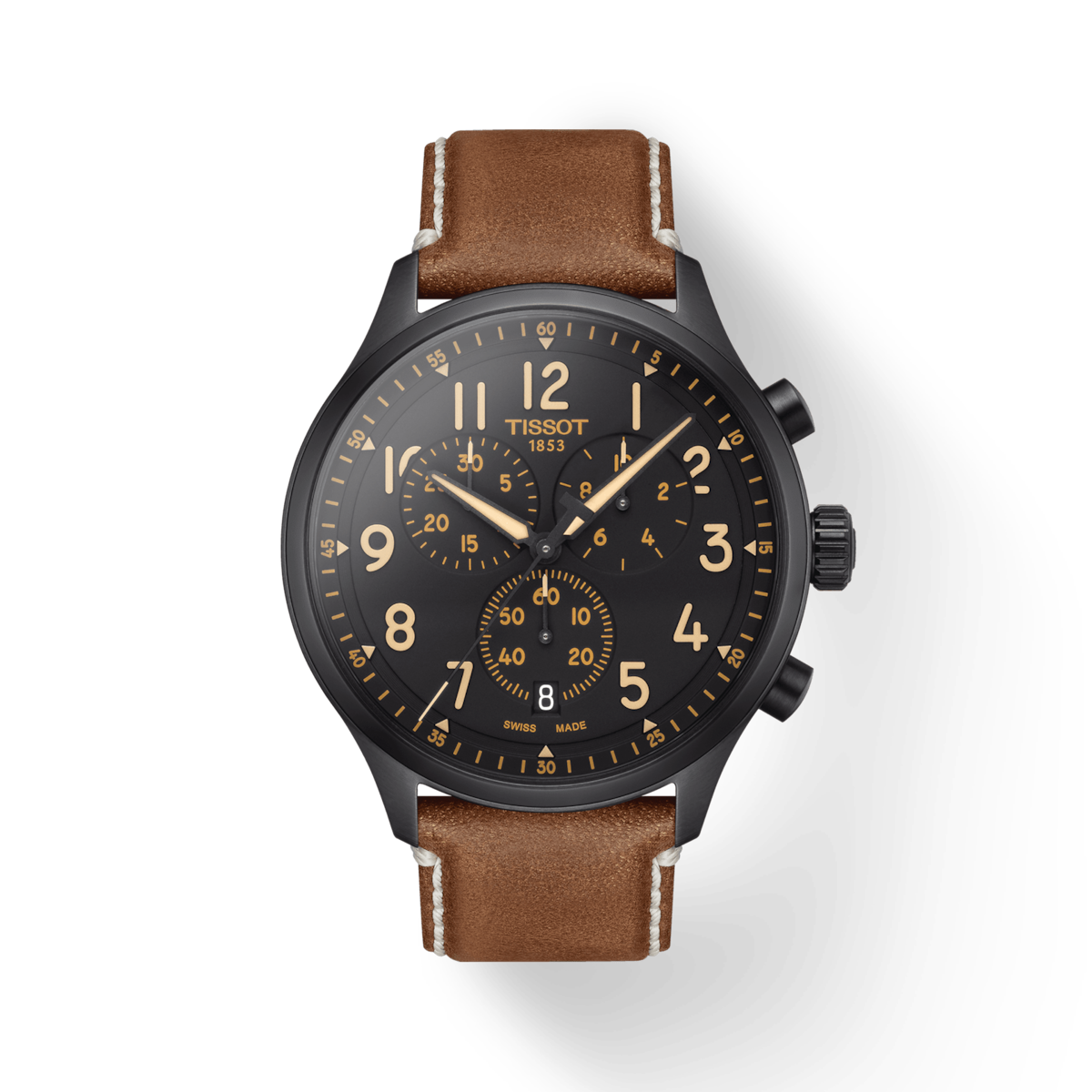 Tissot T-Sport Black Dial Men 45mm