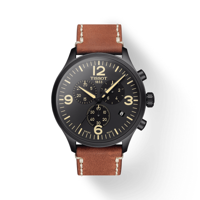 Tissot T-Sport Black Dial Men 45mm