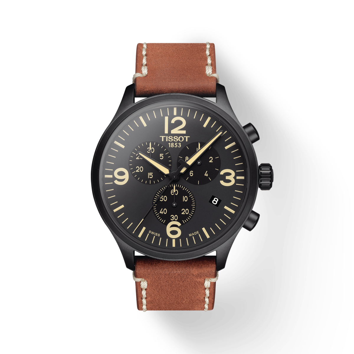 Tissot T-Sport Black Dial Men 45mm