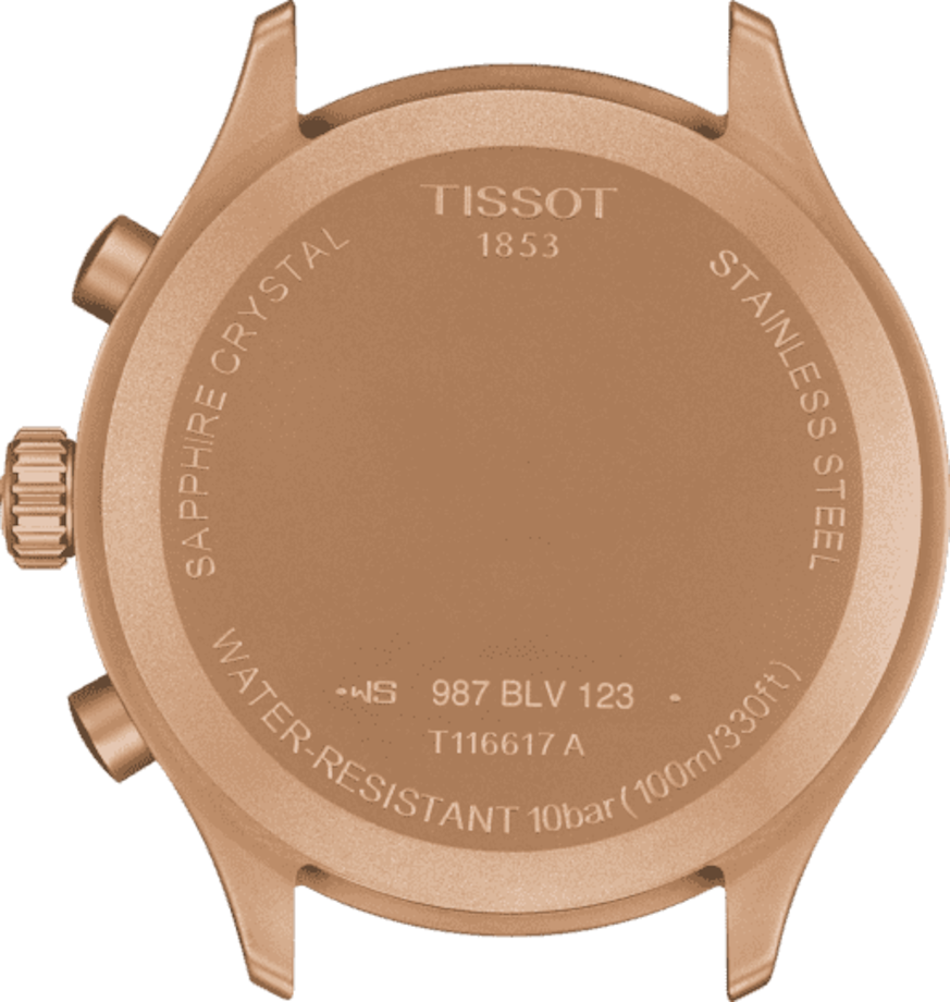 Tissot T-Sport Chrono XL Blue Dial Men 45mm