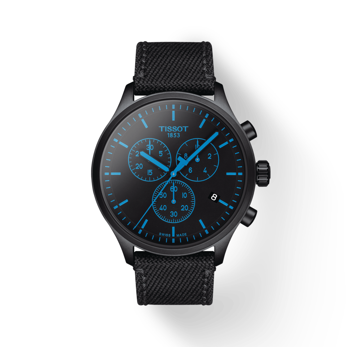Tissot T-Sport Black Dial Men 45mm