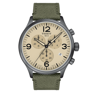 Tissot T-Sport Beige Dial Men 45mm