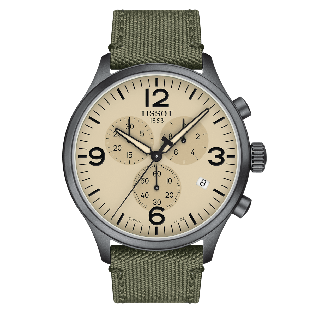 Tissot T-Sport Beige Dial Men 45mm