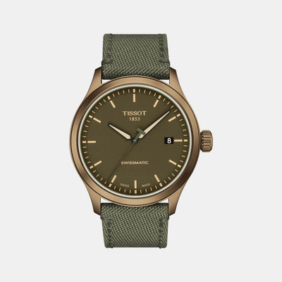 Gent Xl Men Analog Leather Watch T1164073709100