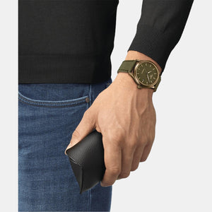 Gent Xl Men Analog Leather Watch T1164073709100