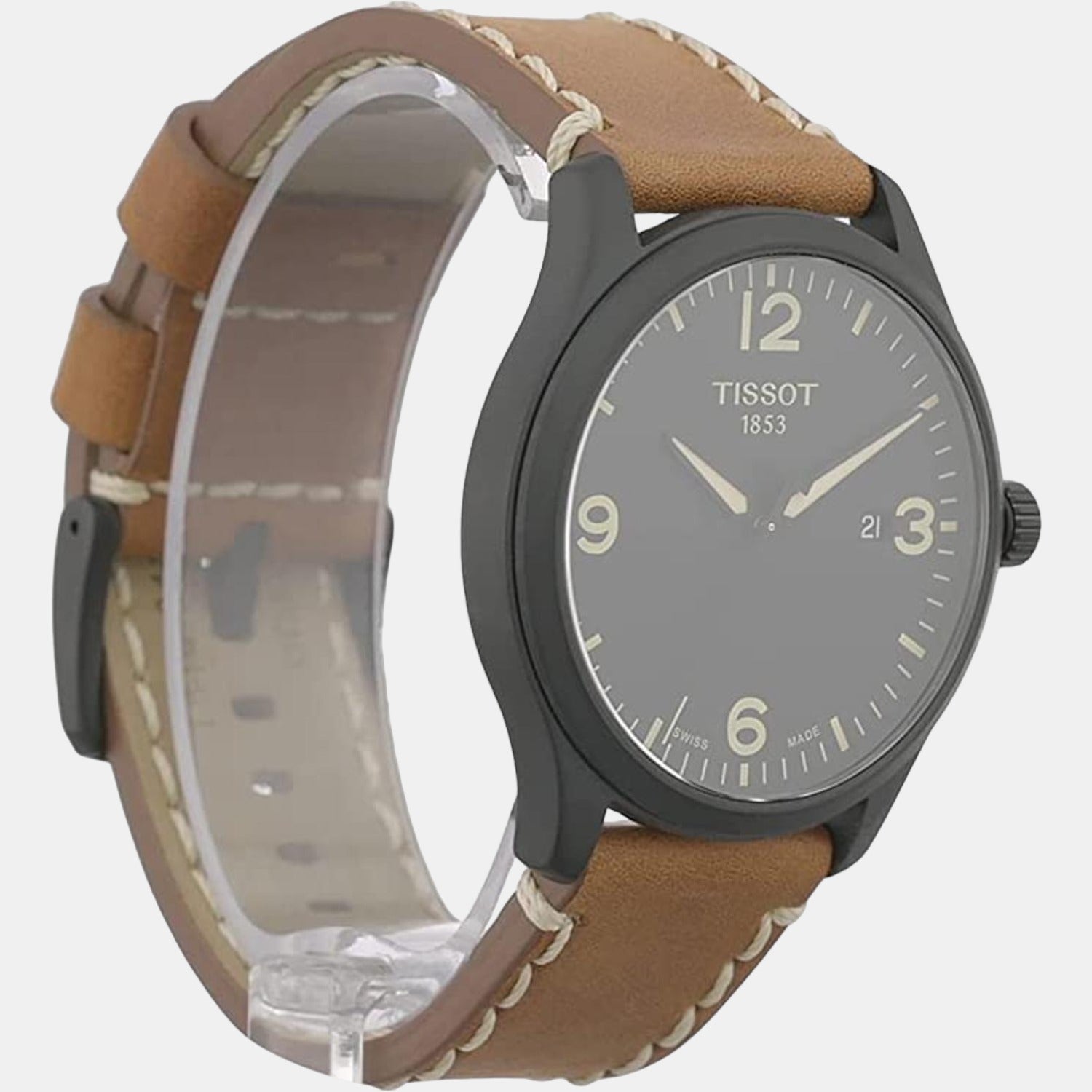 Gent Xl Men Analog Leather Watch T1164103605700