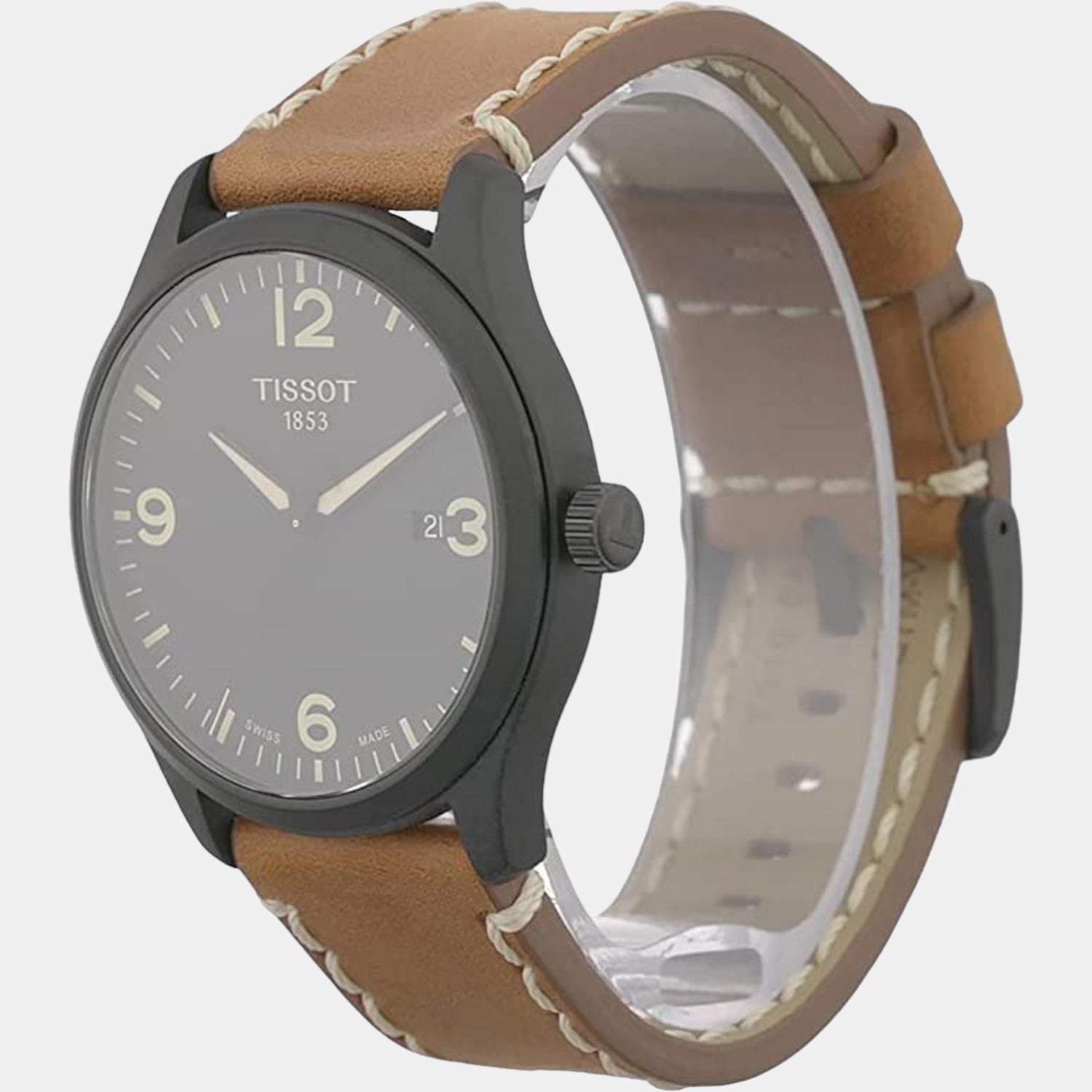 Gent Xl Men Analog Leather Watch T1164103605700