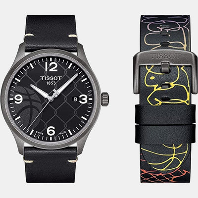 Gent Xl Men Analog Leather Watch T1164103606700