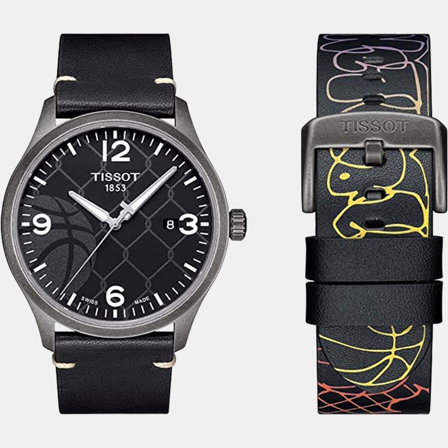 Gent Xl Men Analog Leather Watch T1164103606700