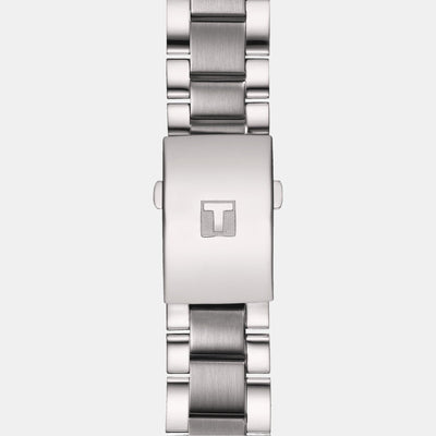 Chrono Xl Classic Men Quartz Silver Dial Chronograph Stainless Steel Watch T1166171103700