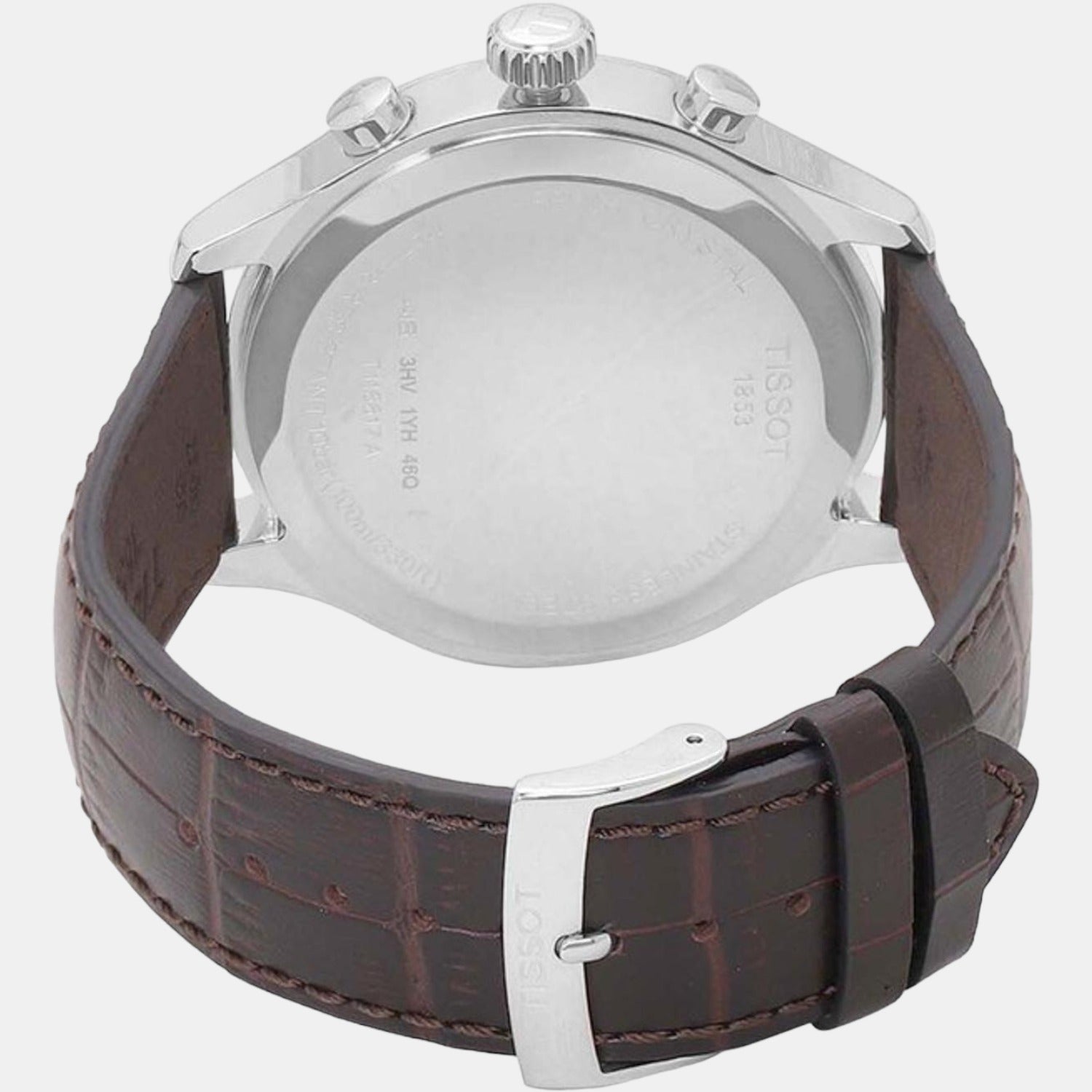 Chrono Xl Men Chronograph Leather Watch T1166171603700