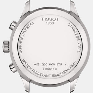 Chrono Xl Men Leather Watch T1166171629700