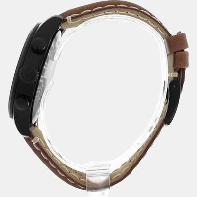 Chrono Xl Men Leather Watch T1166173605203