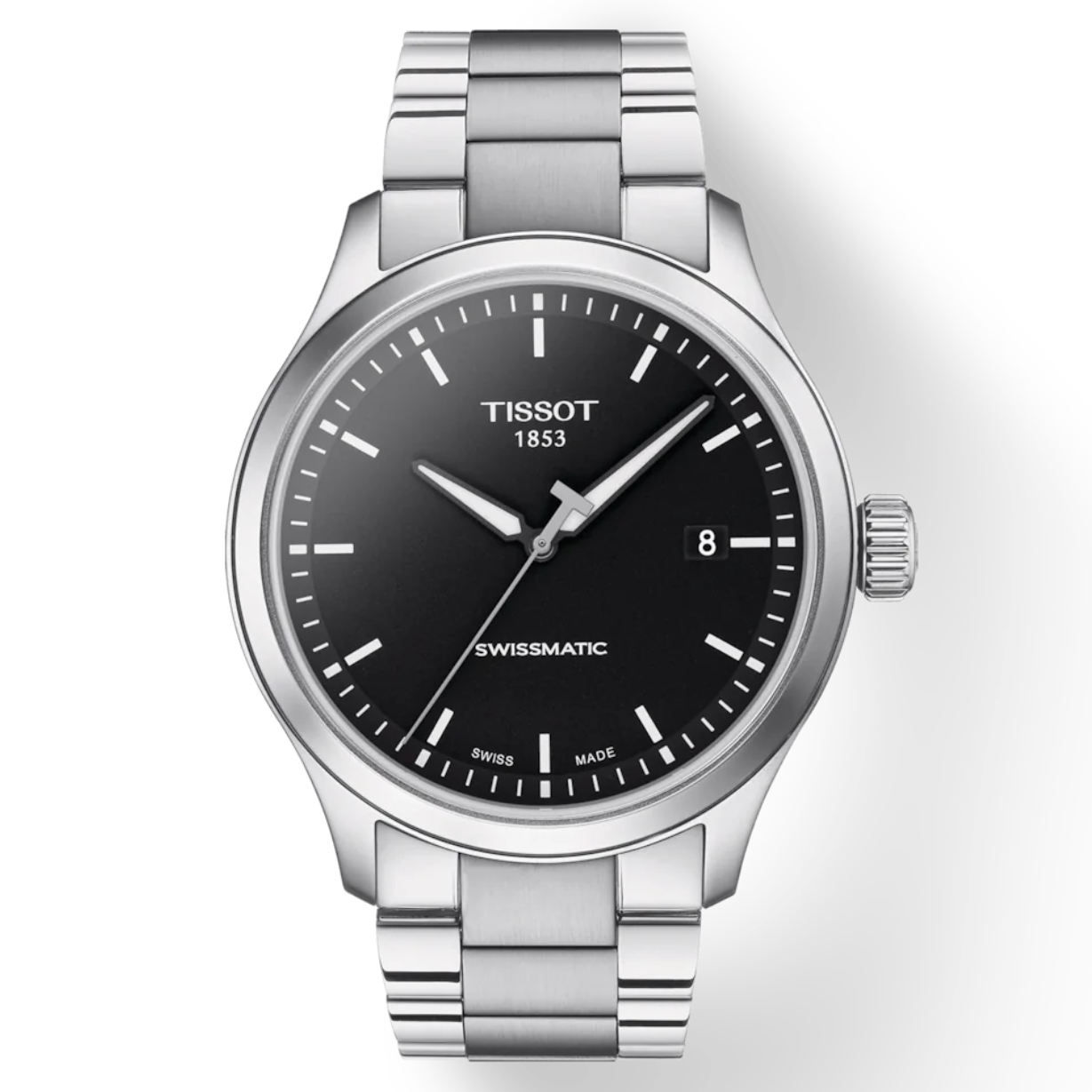 Tissot T-Sport Black Dial Men 43mm